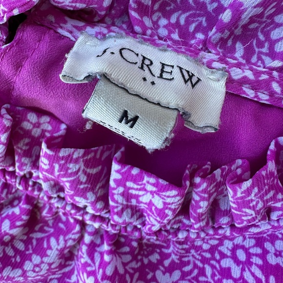 🎉5 for $45🎉 J.Crew top blouse shirt size M - Picture 7 of 8